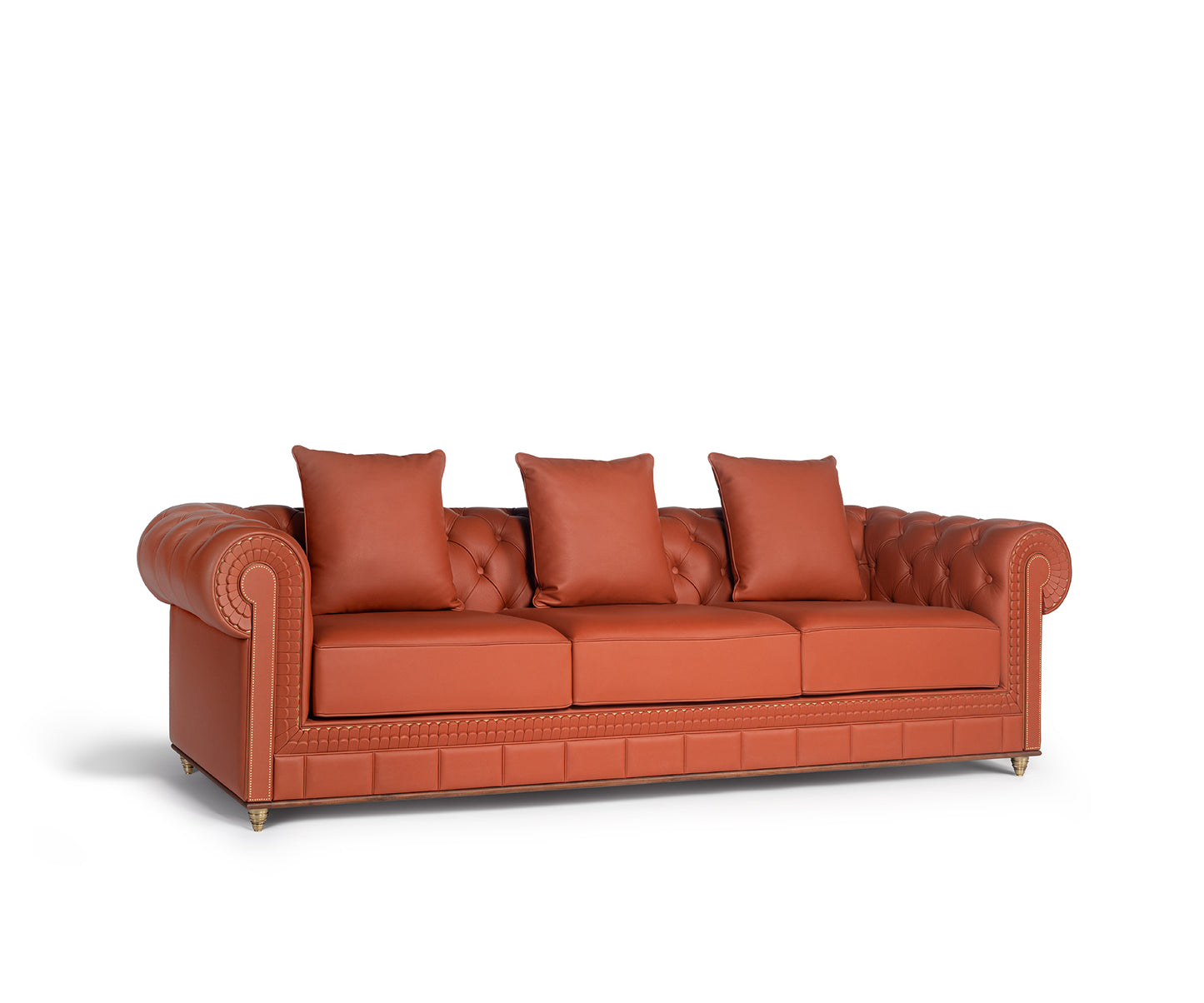 Fitz Chesterfield Sofa,3 Seater