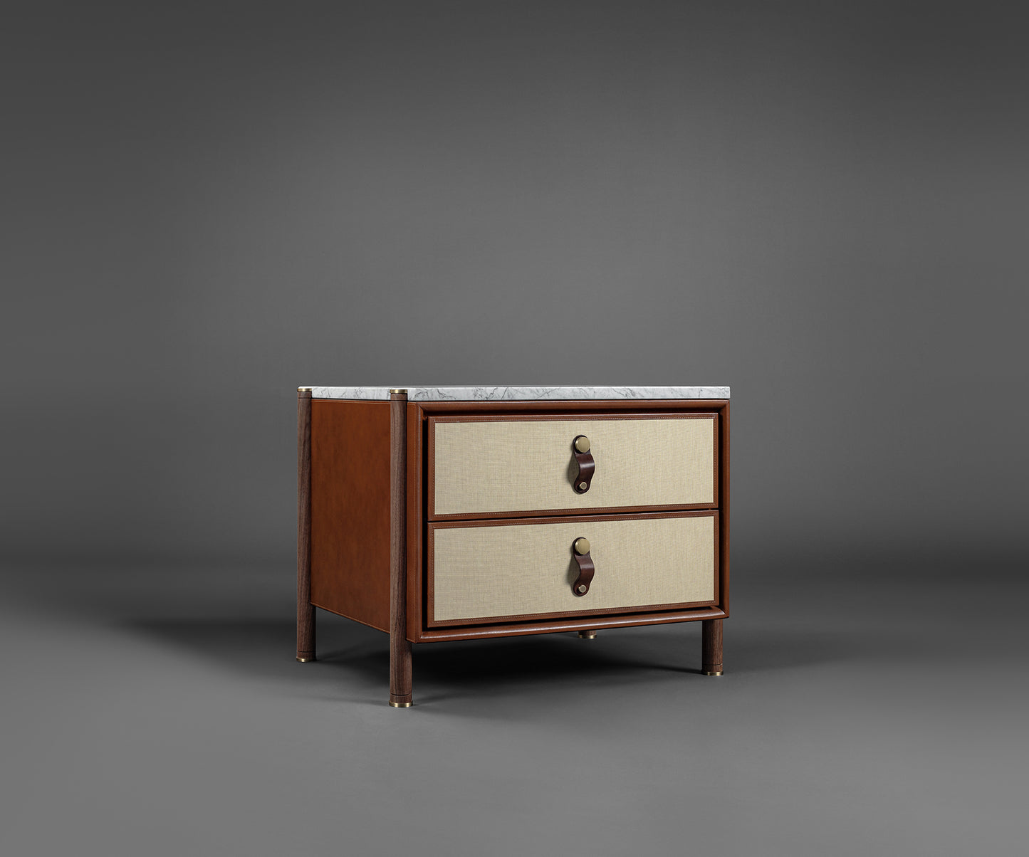 Novo Vintage Bedside Table