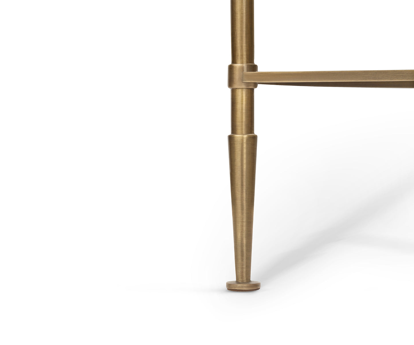 Mandel Half Moon Side Table