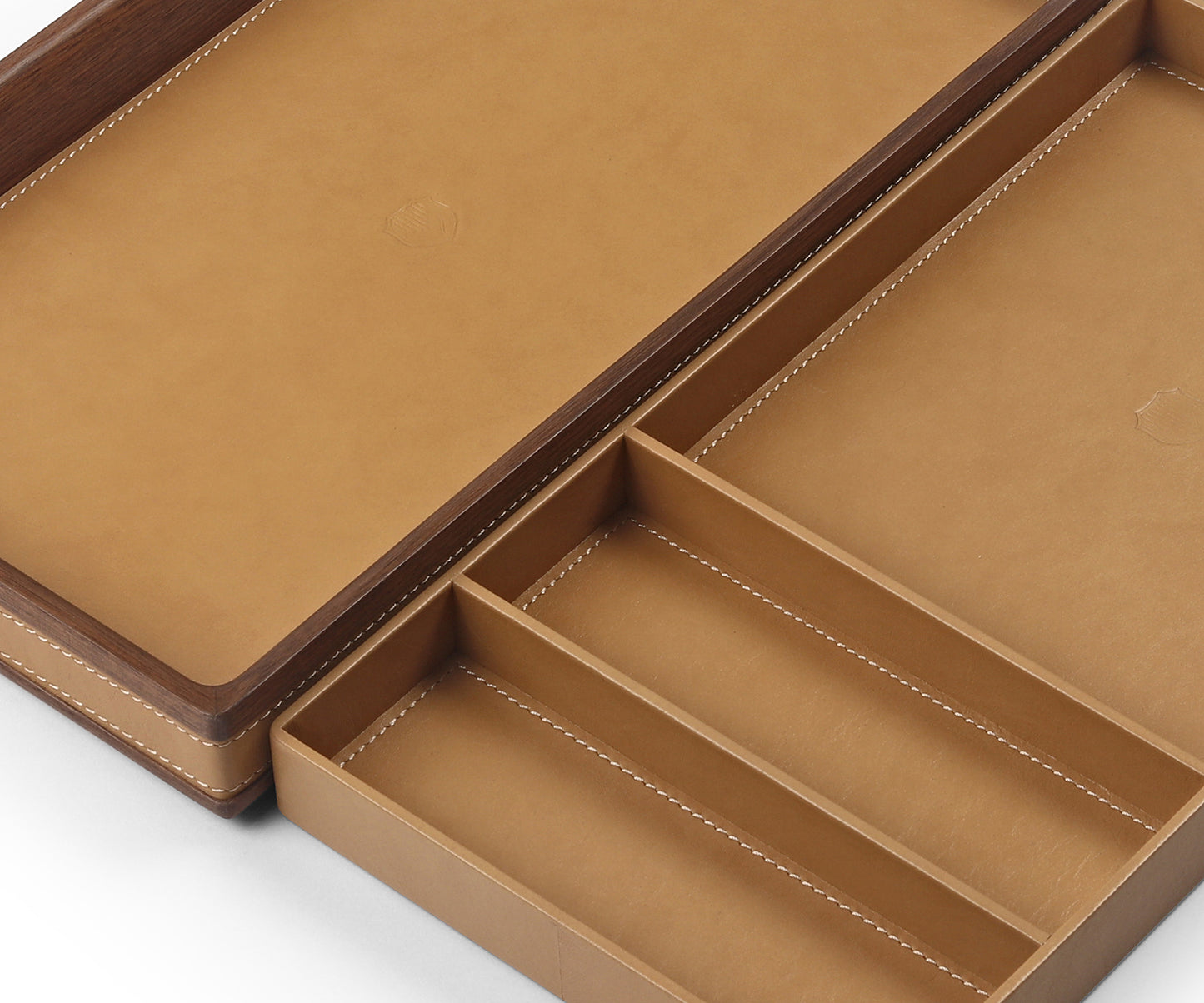 Modern Vintage - T.V Unit Tray - 3 Storage Compartments - Madheke