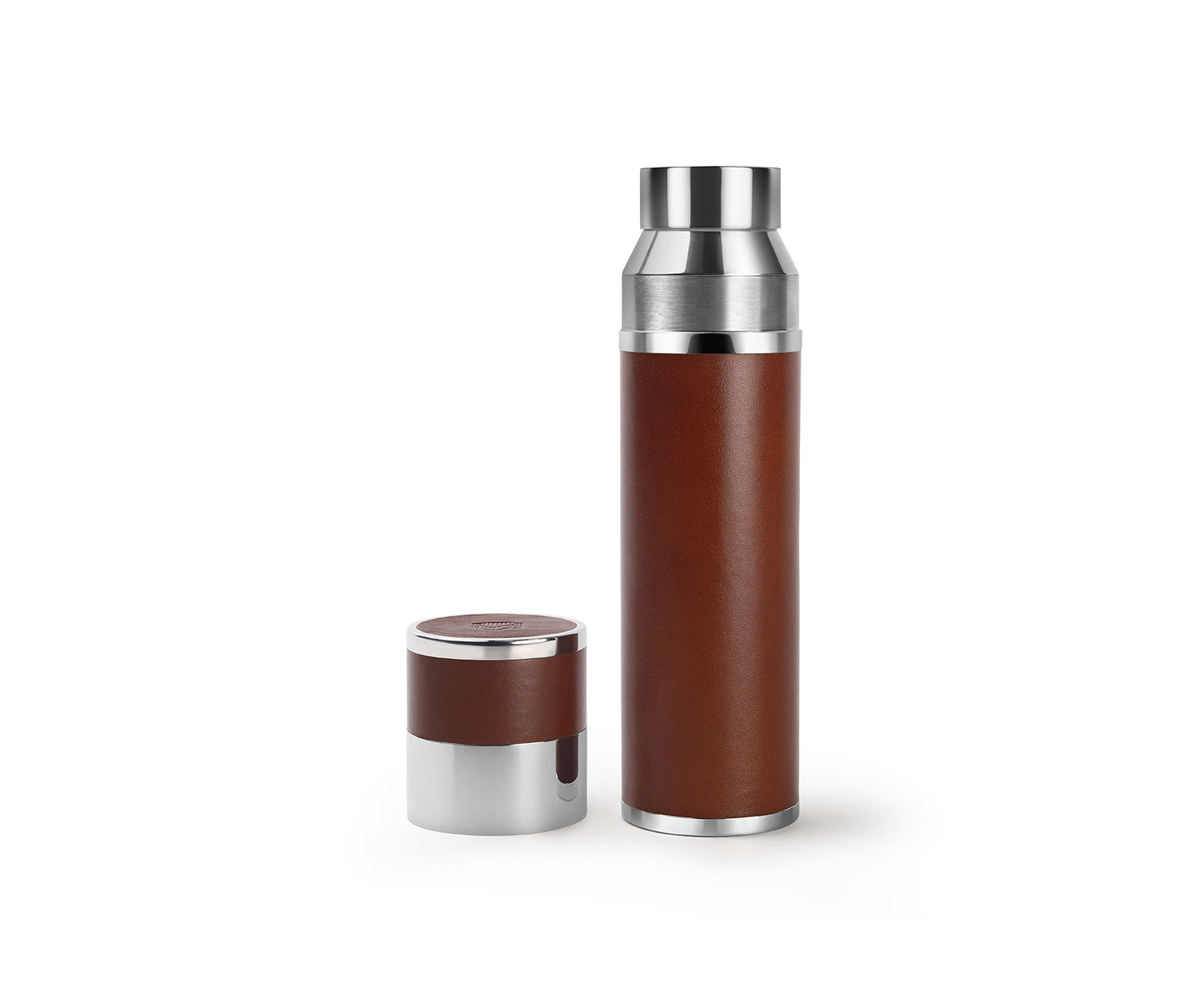 Modern Vintage - Cock Tail Shaker Tan - Stainless Steel - Madheke