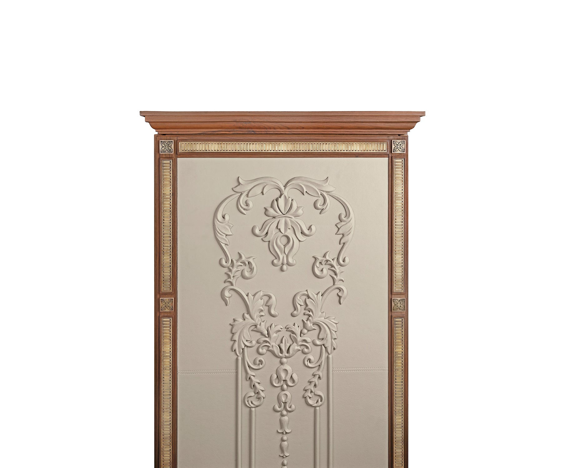 Buy Astrelli Library Cabinet - Natural Walnut Cabinet Body - Madheke