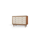 Buy Astrelli Console Cabinet - Natural Walnut Cabinet Body - Madheke
