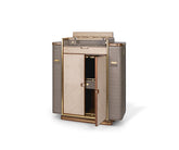 Buy Bowlyn Cocktail Bar - Leather Flap Handles - Madheke