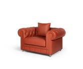 Fitz Chesterfield Sofa, Single Seater
