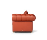 Fitz Chesterfield Sofa, Single Seater