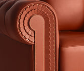 Fitz Chesterfield Sofa, Single Seater