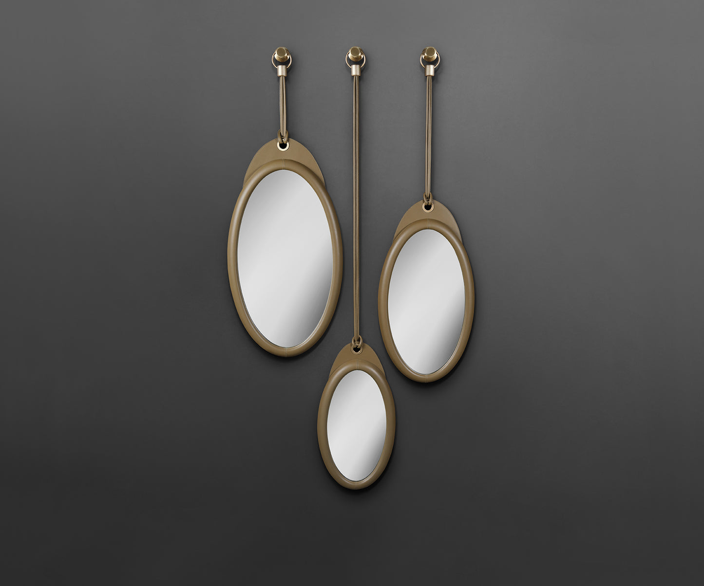 Karlo Oval Mirror Small