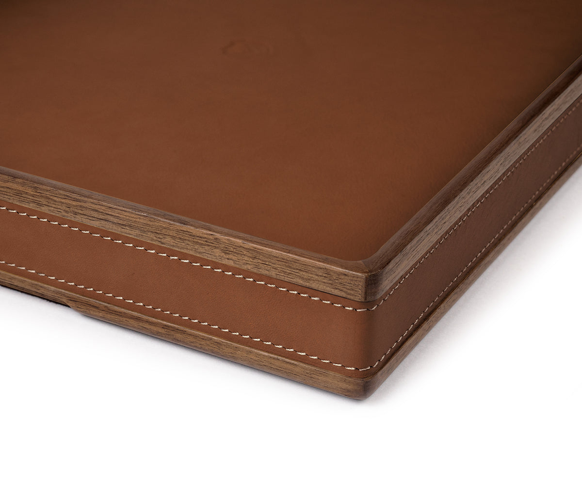 MV Serving Tray, Chestnut