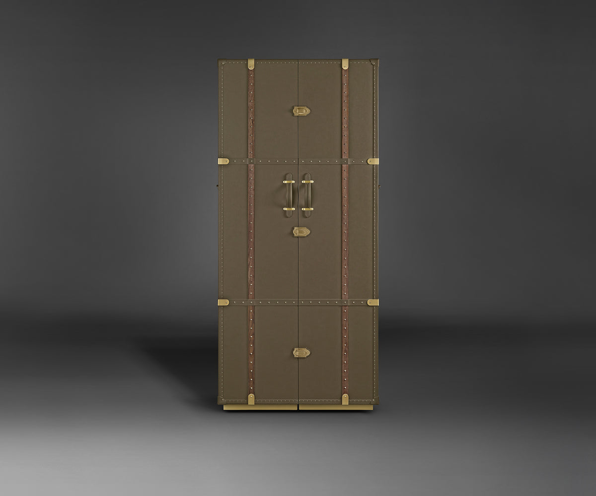 Mallan Dresser Cabinet, Olive