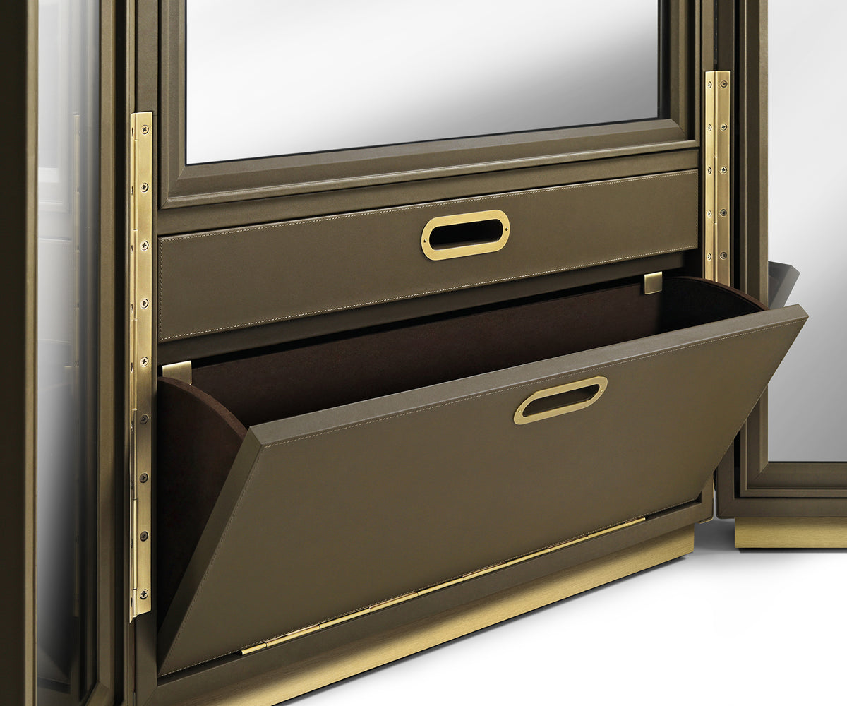 Mallan Dresser Cabinet, Olive